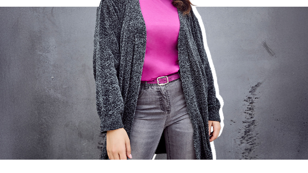 Cardigan di ciniglia