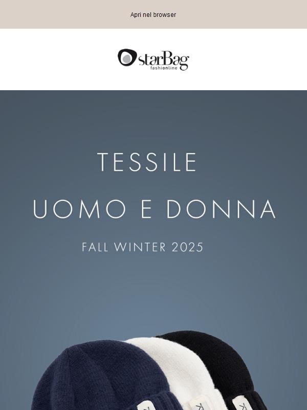 🧣 Nuova Collezione Tessile FW25 – Stile e Comfort firmati.