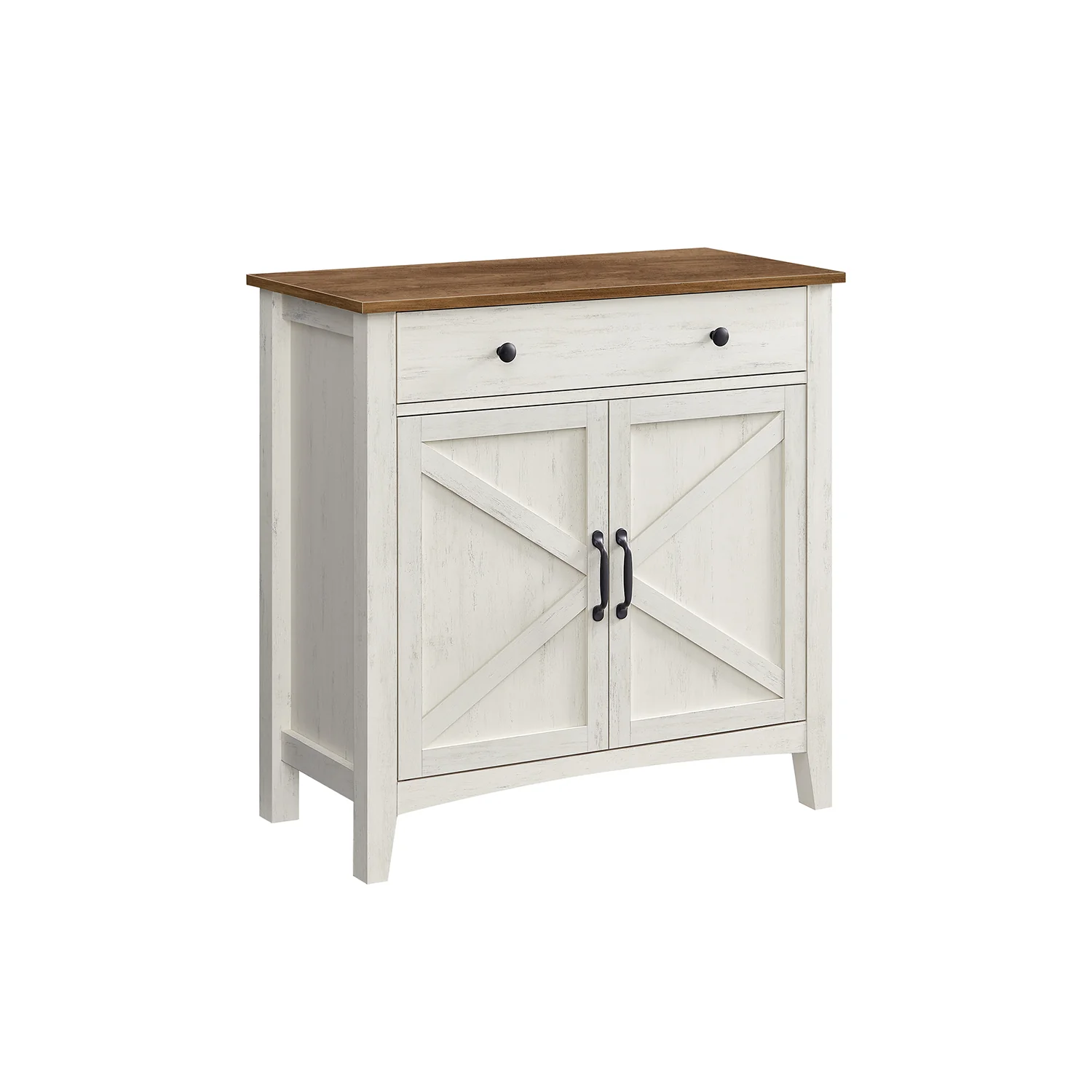 Image of Credenza Cucina Bianco e Noce