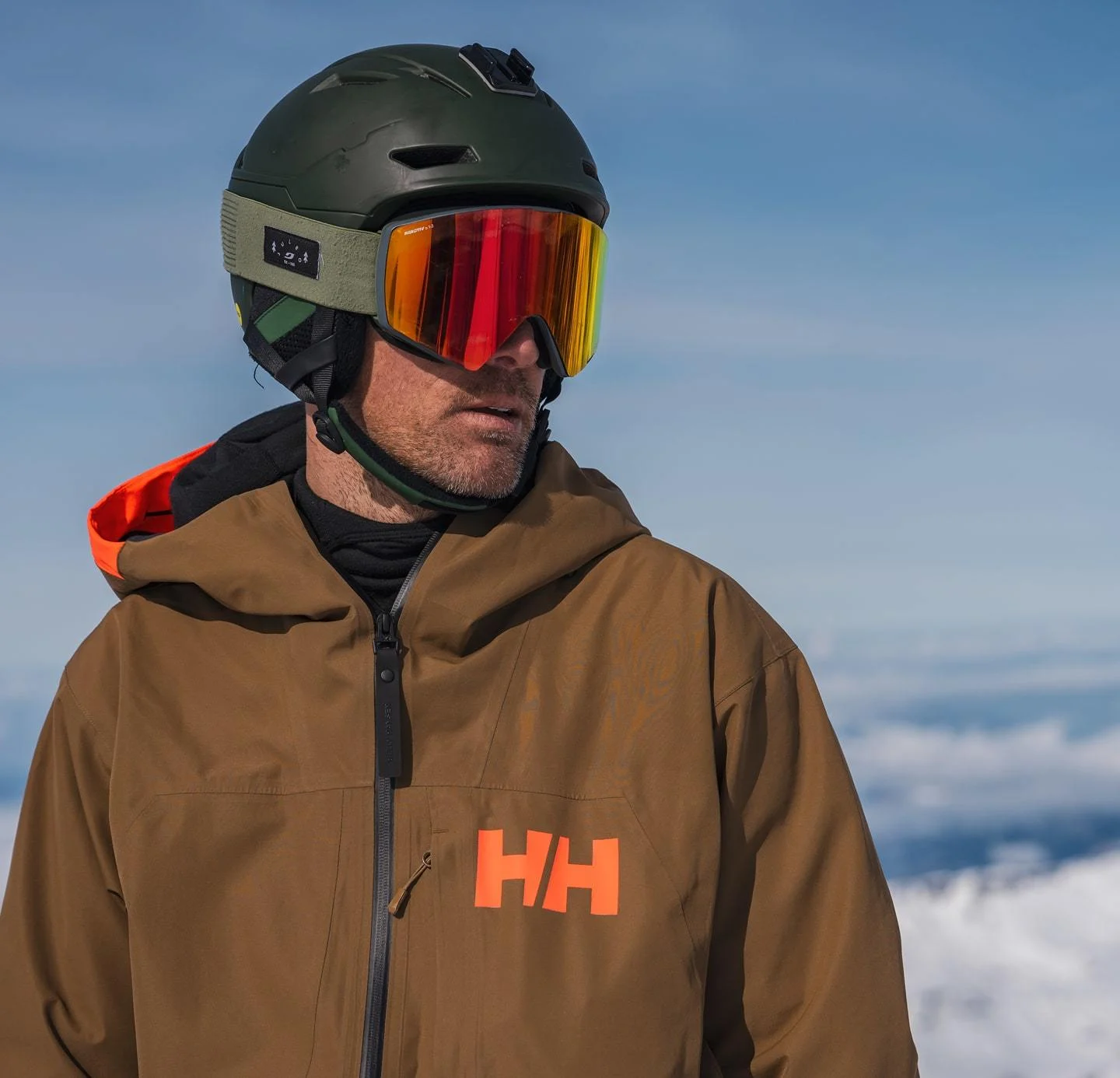 Man wearing Helly Hansen ULLR D