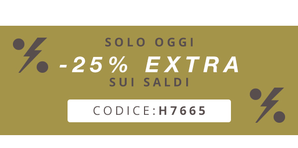 -25% extra sui saldi