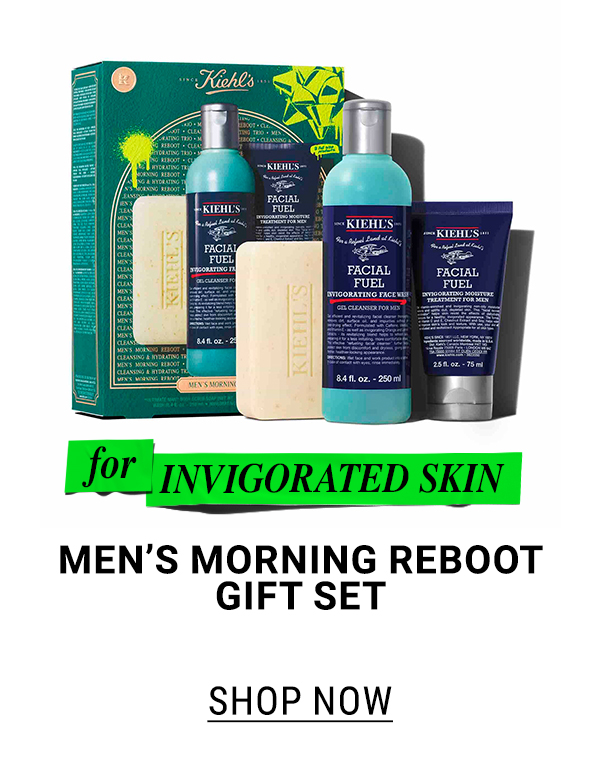 Mens morning reboot gift set