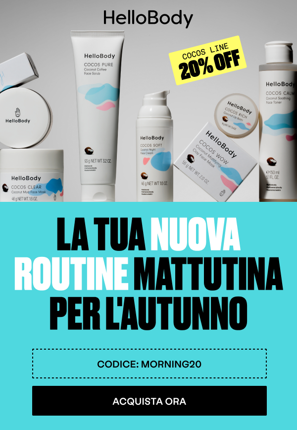La tua nuova routine mattutina per l'autunno