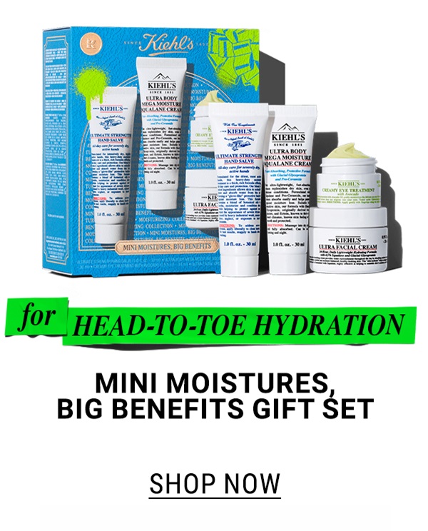 Mini Moistures, Big benefits gift set