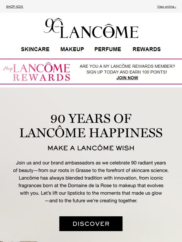 Beauty Through the Decades: A Look Into Lancôme's Beauty Past!