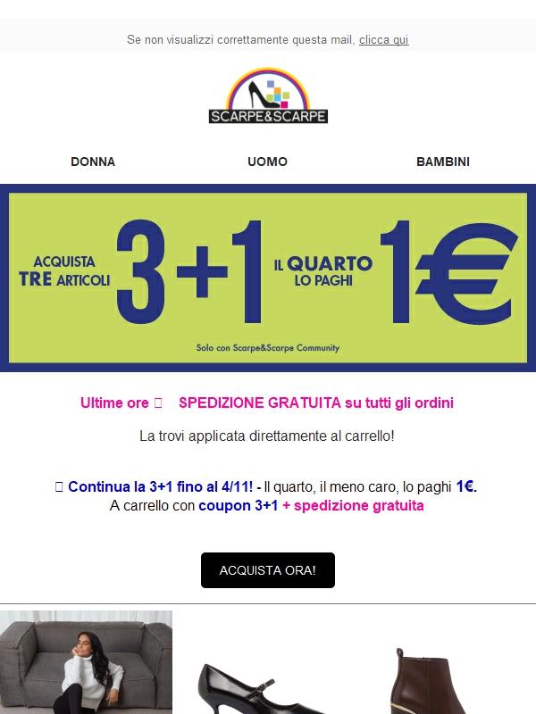 ULTIME ORE ⏳ Spedizione Gratuita e 3+1!