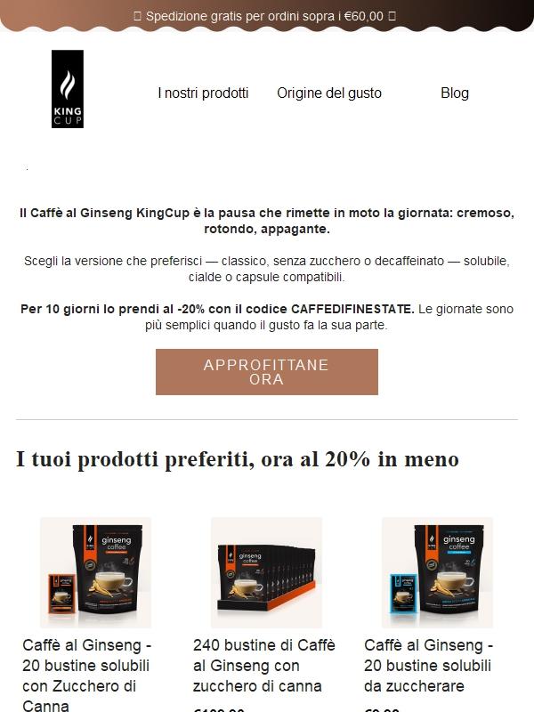 Hai il ginseng giusto per la prossima settimana?
