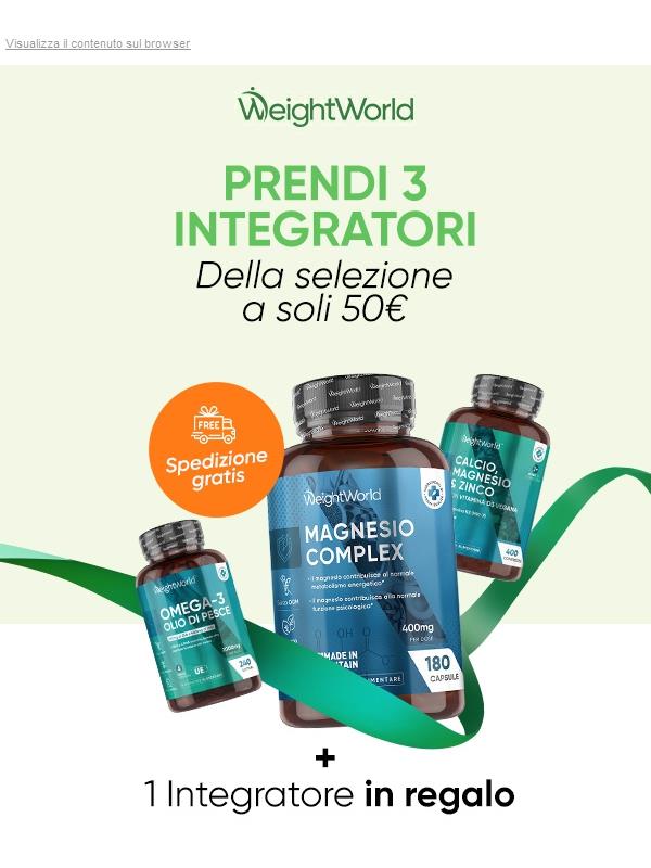 🔥 Solo Poche Ore Jekoo: 3 Integratori a Soli 50€