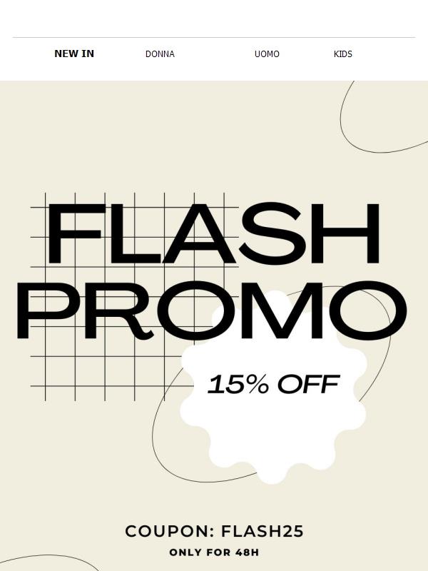 Get 15% off everything now ✨