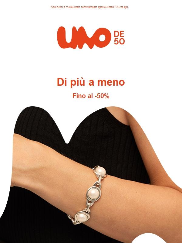 I tuoi preferiti al 50% di sconto 😍