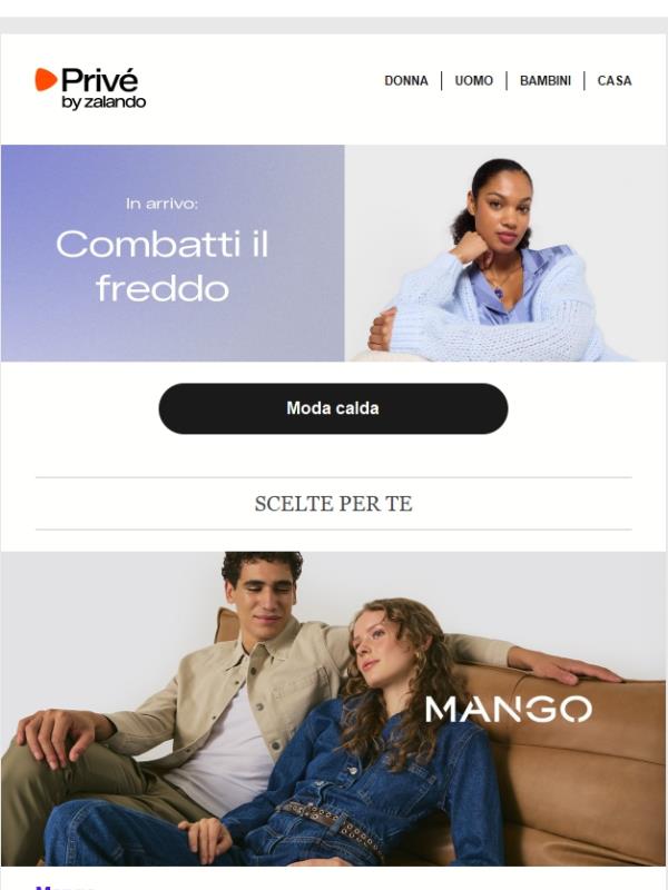 Nuovi arrivi: Mango & CMP