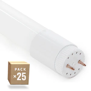 Confezione da 25 Tubi LED T8 18W 2520Lm 6000ºK Vetro 120Cm 40.000H [HO-LM1063-CW]