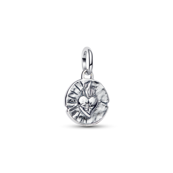 Heart Medallion Charm