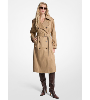 trench-marrone-in-misto-cotone-con-cintura
