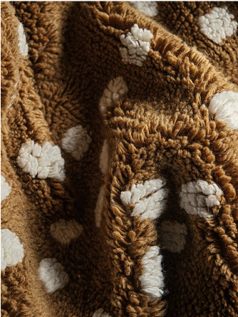 Shaggy rustic rug