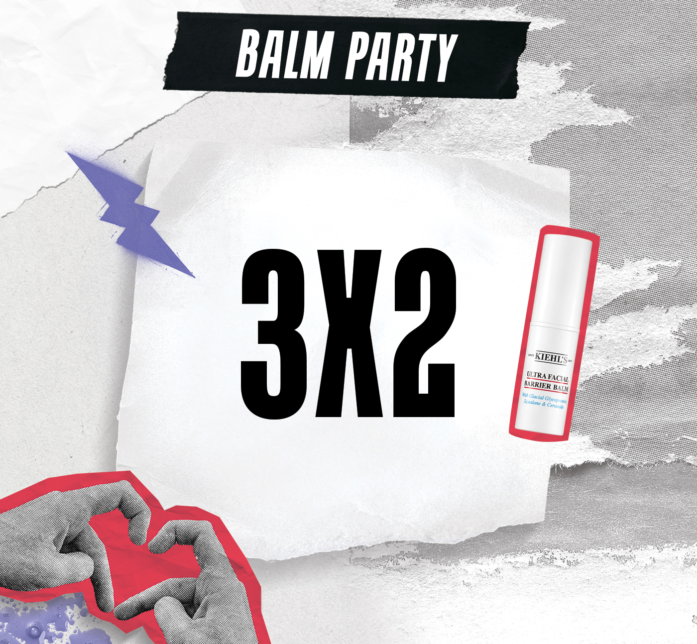 Balm Party 3x2 di Kiehls!
