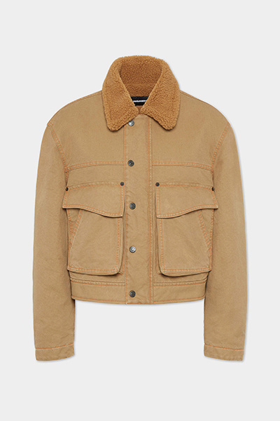 Icon New Generation Stone Wash Aviator Jacket