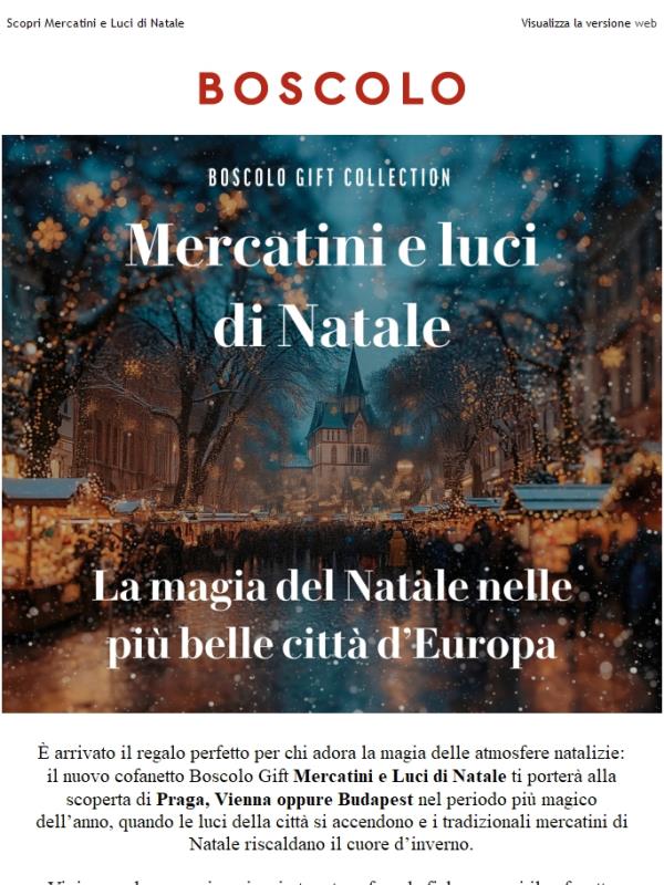 Novità: i Mercatini di Natale più belli d’Europa
