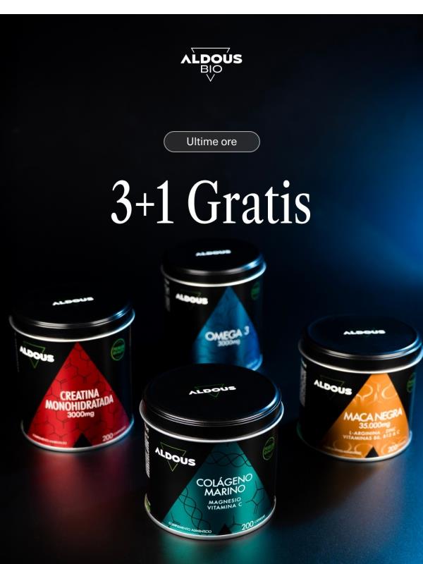 La promozione 3+1 gratis termina stasera ⏰