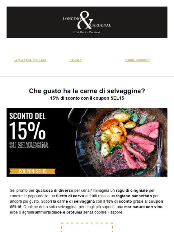 🐗 Hai Mai Mangiato la Selvaggina? | 15% di Sconto su Cinghiale, Cervo e Fagiano