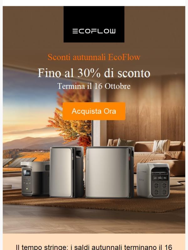 ⏰Ultima chiamata: Restano solo 4 giorni per usufruire di sconti fino al 30%!