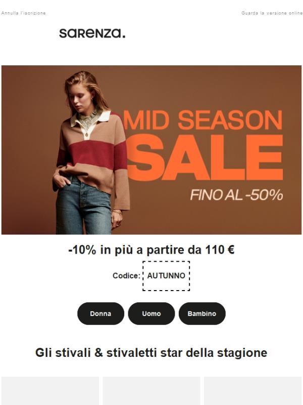 ✨ Stivali & stivaletti fino al -50%