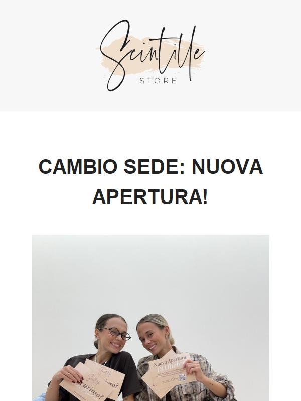 NUOVA APERTURA: Sabato 18 Ottobre!✨