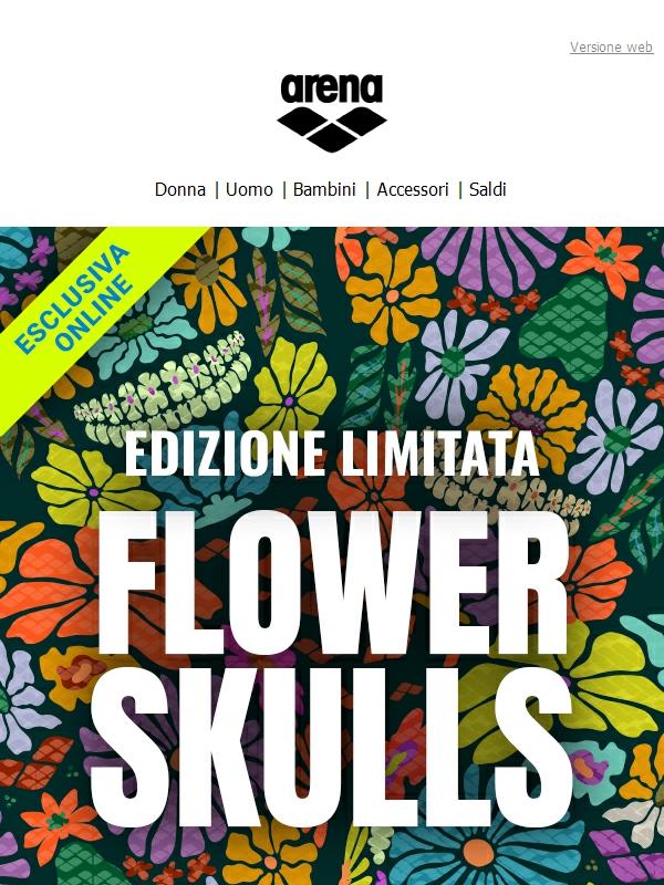 Nuovi costumi arena Flower Skulls 💀🎃