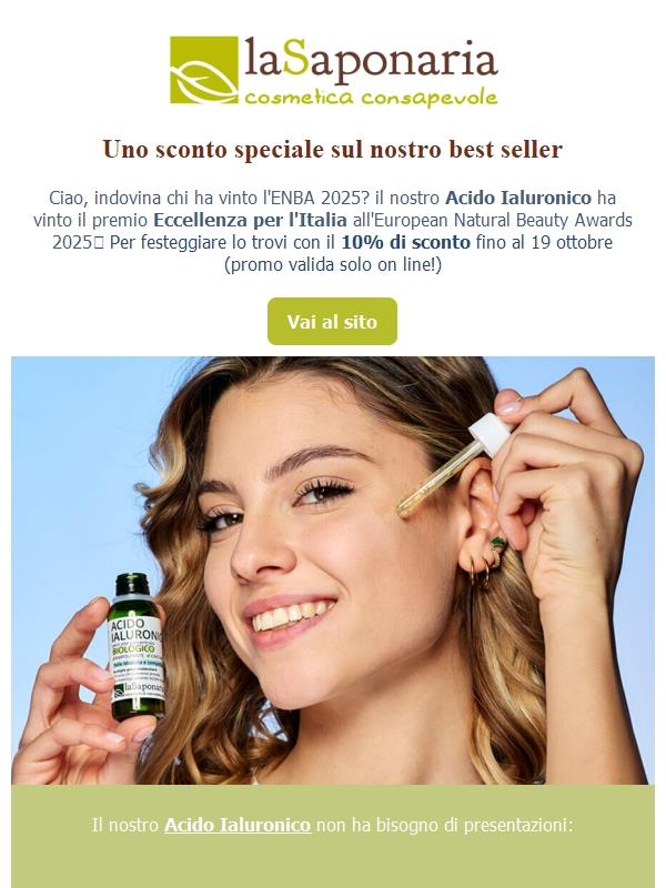 💧Uno sconto speciale sul nostro best seller