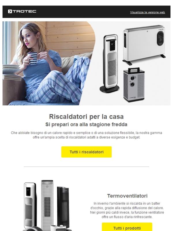 🔥 Riscaldatori per la casa