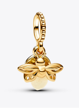 Glow-in-the-dark Firefly Dangle Charm