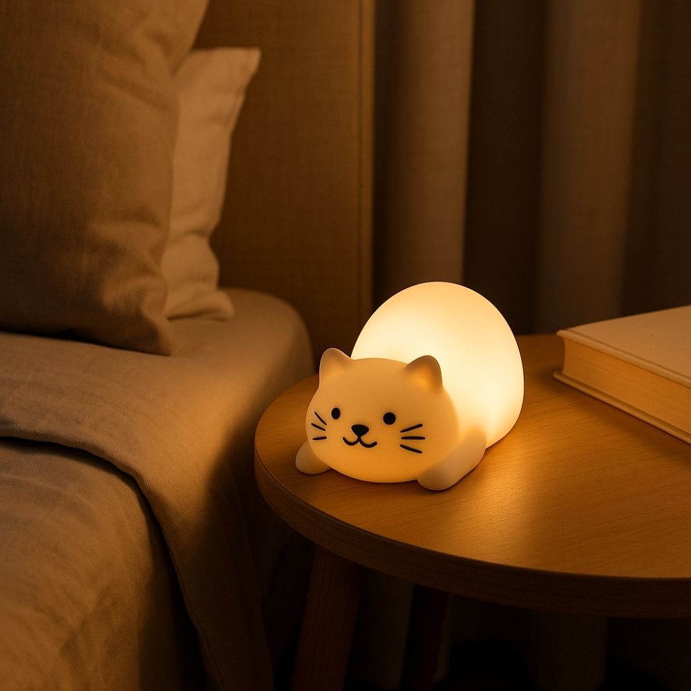 Image of Luce Notturna a forma di Gatto