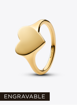 Engravable Heart Ring
