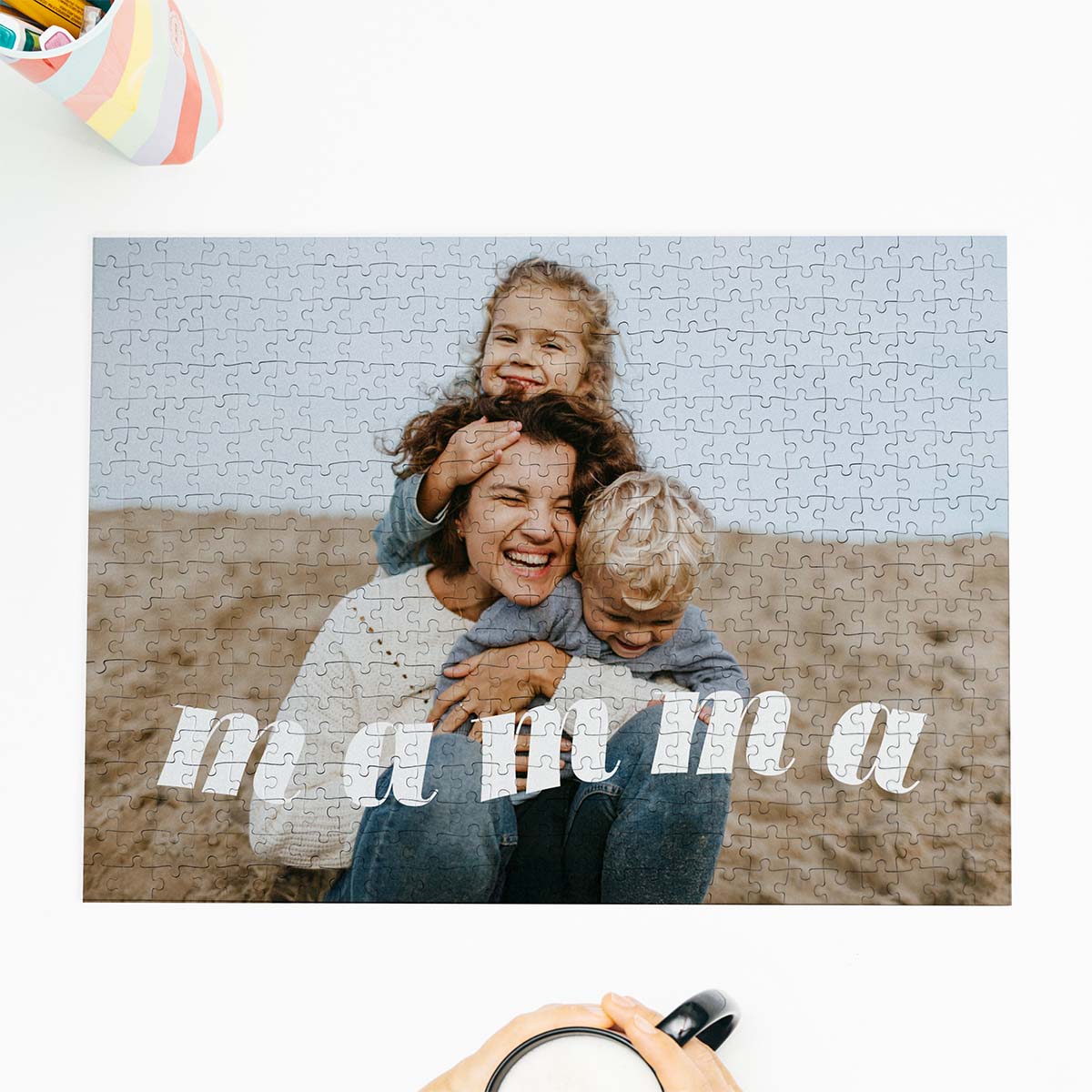Image of Puzzle con Foto Personalizzato con Testo