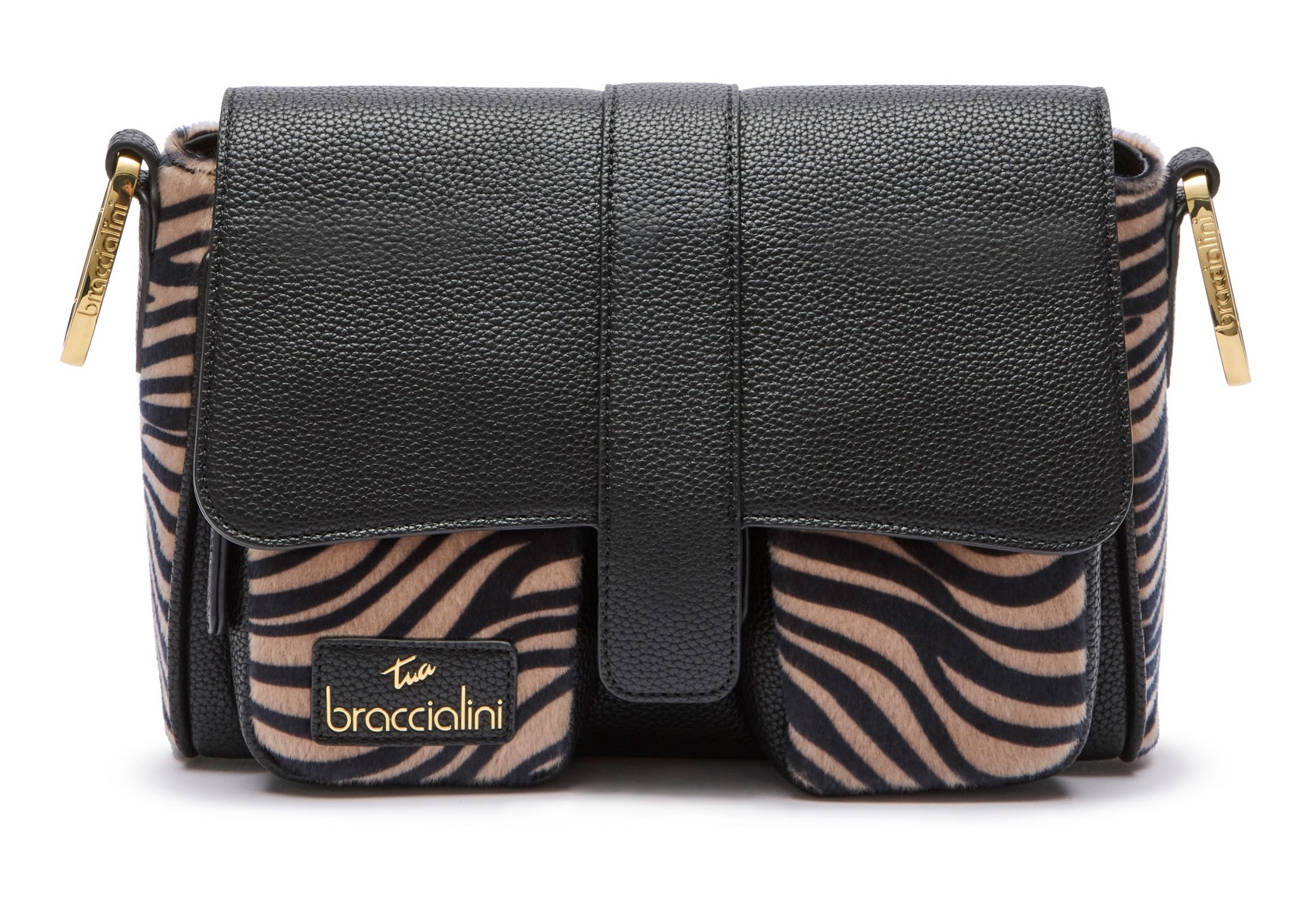 Braccialini Jinny Animalier Borsa a tracolla B18634 Zebra