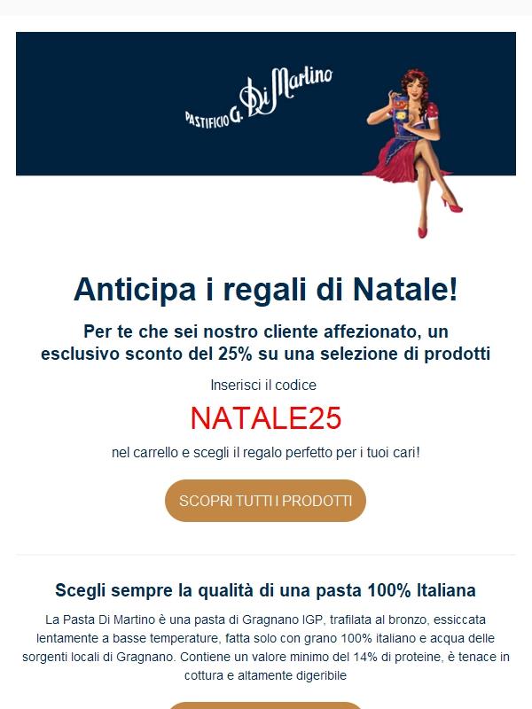 Anticipa i tuoi regali di Natale🎁