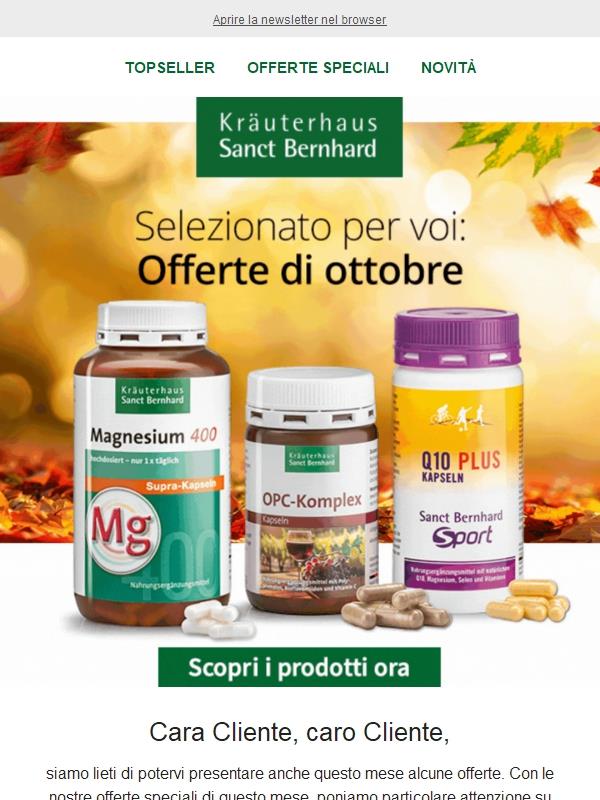 Offerte di ottobre
