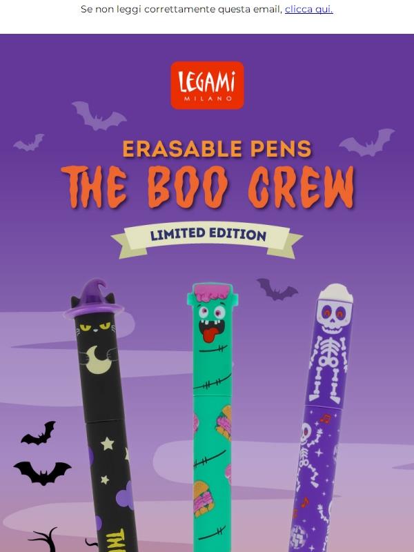 The boo crew: un tocco spettrale ai tuoi appunti!