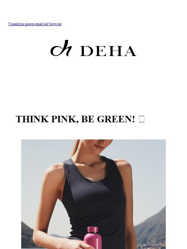 🎀 THINK PINK, BE GREEN! 🌿