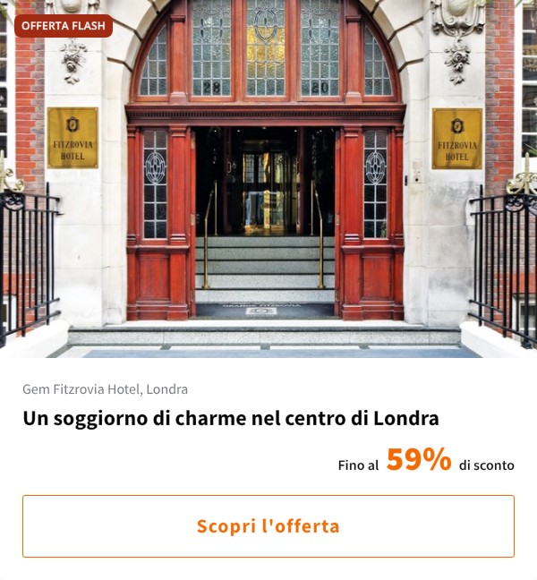 Un soggiorno di charme nel centro di Londra