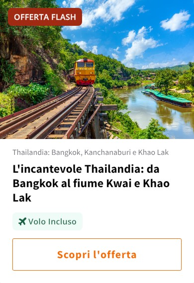L&#x27;incantevole Thailandia: da Bangkok al fiume Kwai e Khao Lak