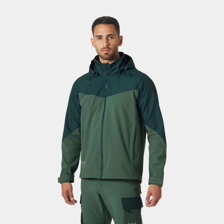 Oxford Hooded Softshell Jacket