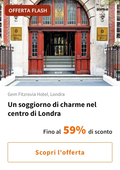Un soggiorno di charme nel centro di Londra