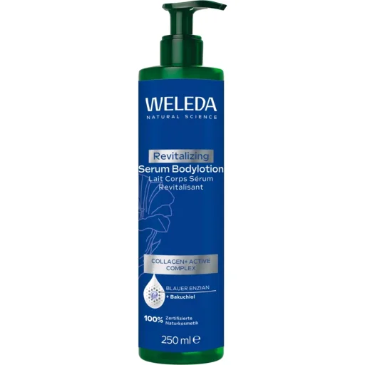 Lozione Corpo Rivitalizzante con Genziana Blu e Bakuchiol