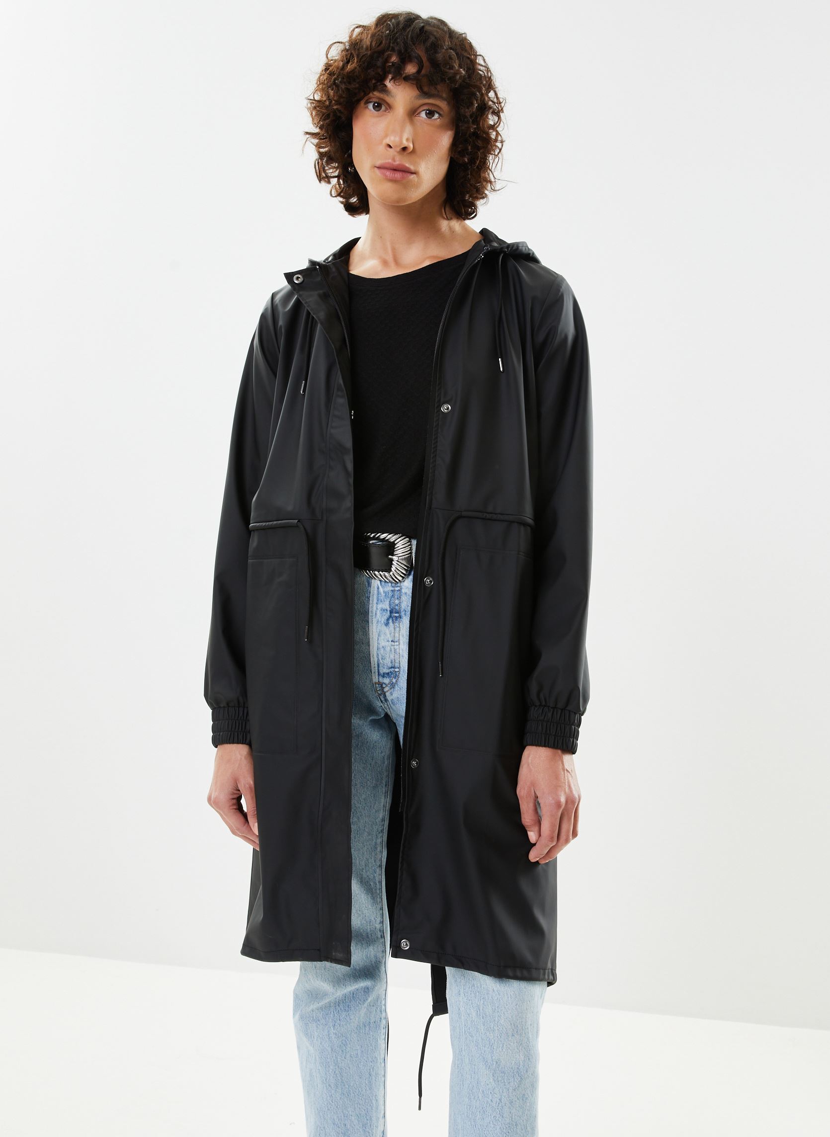 Rains Giacche impermeabile Giacca impermeabile - String Parka N donna nero