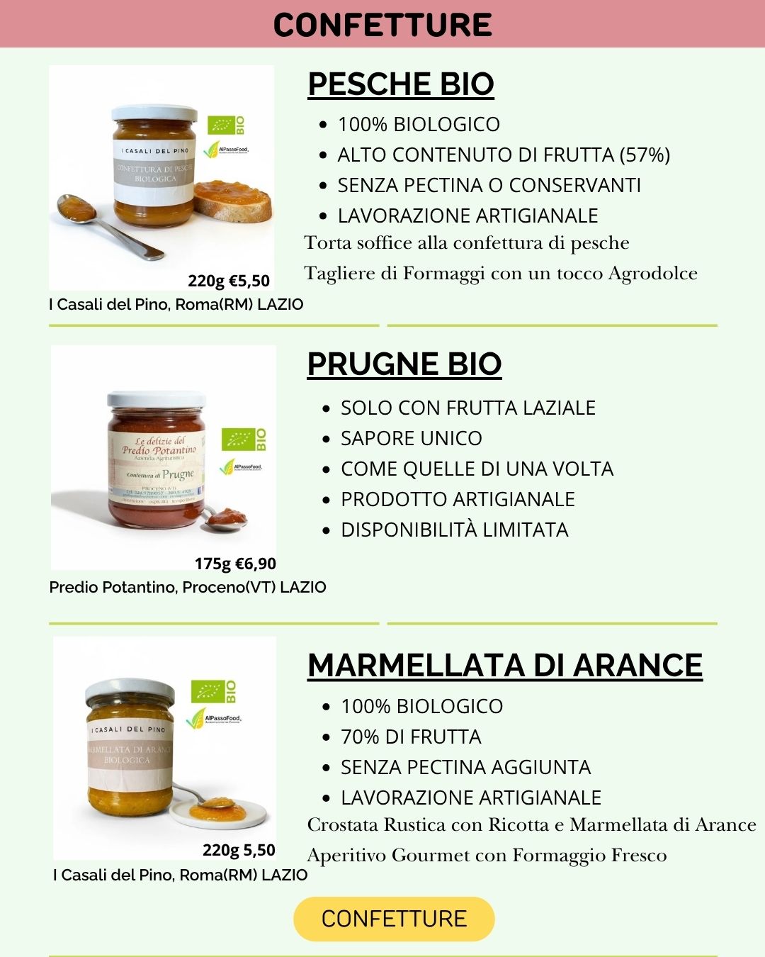 FORMAGGI