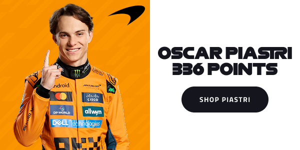 1 - Oscar Piastri - 336 Points