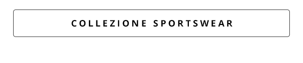 Collezione sportswear