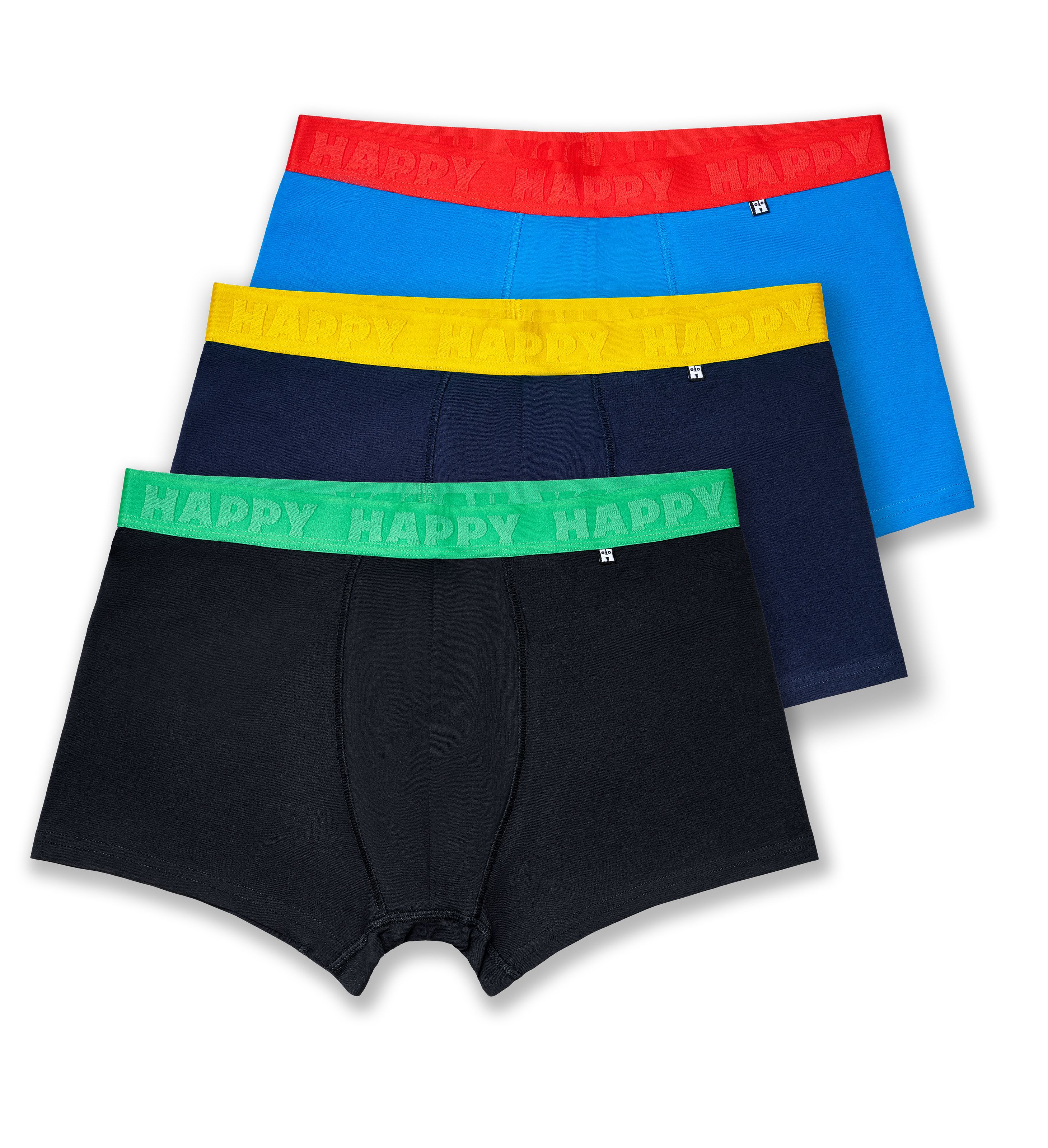 3-Pack Solid Mix Short Boxers