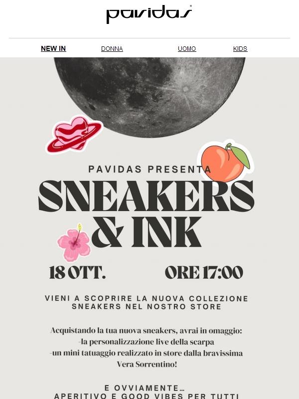 🎉 Un evento unico: Sneakers & Ink!